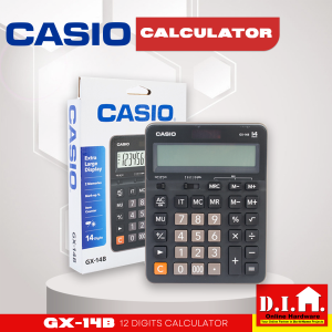 Do It Home Casio GX-14B 14 Digits Calculator Desk-Top Type