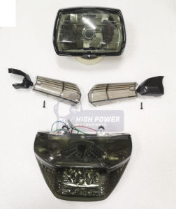 HONDA EX5 HIGH POWER EX5 DREAM SMOKE TINTED HEAD LAMP + SIGNAL COVER + TAIL LAMP WITH FLASHING LED (3 IN 1)