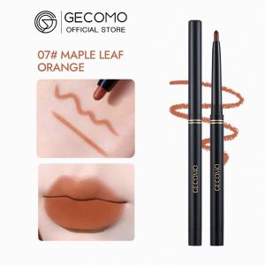 GECOMO Lip Liner Pen Velvet Mist Matte Smooth Outlines Lip Line Makeup Plump Perfect Lip Shape