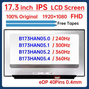 17.3" Laptop LCD Screen B173HAN05.0 B173HAN05.1 B173HAN05.2 B173HAN05.4 Display Matrix Panel Replacement 1920x1080 eDP 40 Pins