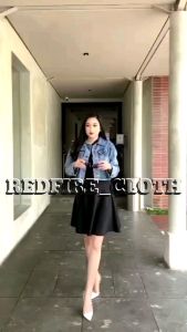 JAKET JEANS CROP RAWIS GAMBAR 3D KWALITAS PREMIUM / JAKET RAWIS CROPPED SNOW GAMBAR 3D WANITA