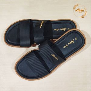 Sandal wanita NEW ERA LB E 12058 B Sandal casual wanita sandal jepit sandal slop karet wanita size terbaru