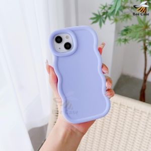 Soft Case Casing Silikon Big Protect Camera New Wave Macaron Color Warna Pastel Doff Premium Polos Gelombang Untuk Vivo V40 5G Vivo V40 Lite 4G Vivo V40 Lite 5G Vivo V30 5G V30 Pro 5G V30e 5G Vivo V29 5G V29e 5G Vivo Y100 4G 5G Y17s Y36 4G 5G