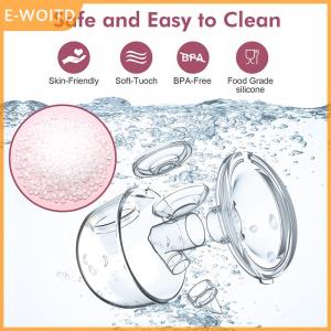 【E-WOITD】 Wearable Breast Pump Hands Free Of Longer Battery Life LED Display Portable Electric Breast Pump
