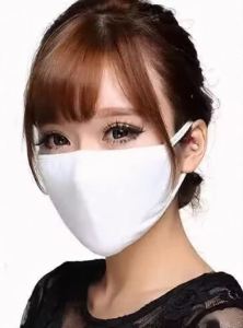 3-10Pcs 3 Layers Black White Cotton Mouth Mask Washable Reusable Elastic Anti Dust Pollution Casual Earloops Mask