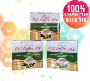 EXL Makabuhay Coffee Mix 17 in 1 (30s Promo! Arabica Ginseng Turmeric Ganoderma Spirulina Stevia)
