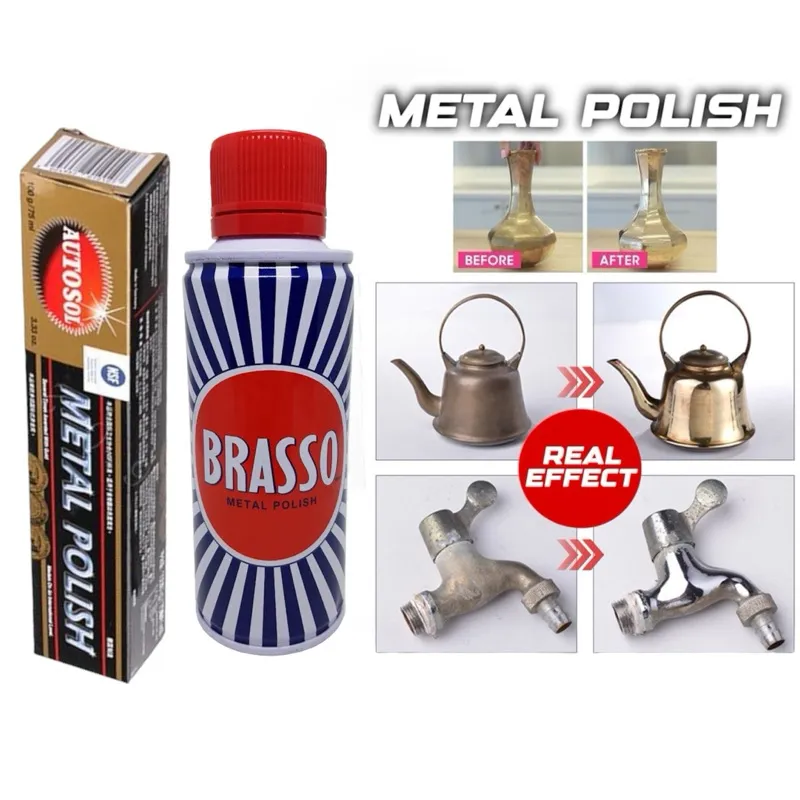 2-PACK) Brasso Metal Polish And Shine Cleaner - View #10