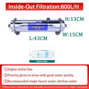 TROUWIDS Whole House Water Filter Purifier Deep Well Water Filter Water Purifier