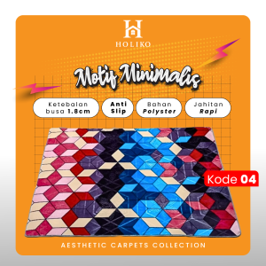 Dragon Prime Karpet Busa Malaysia Ukuran 95x140 Motif Minimalis Polyester [Holiko Indonesia]