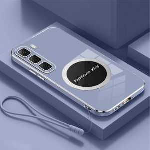 Case Infinix Hot 60 Pro Plus 4G 60i 4G 60 5G 50 Pro Plus 4G 50i 4G 50 4G/5G 40i 4G 40 Pro 4G 11s NFC Soft Casing Plating Magnetic Ring Magsafe Terbaru Premium Silicone Cover