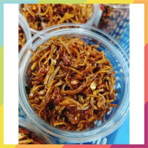 Cá cơm sữa/cá cơm ngần rim ớt tỏi - đặc sản quê - hủ 200g