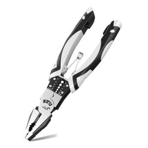 X-Tools 9 Inch Baja Paduan Krom-vanadium Tang Pemotong Kawat CRV Multifungsi Wire Cutter Tang Listrik Cengkeraman Catok Pengupas Kawat Hidung Yang Tajam