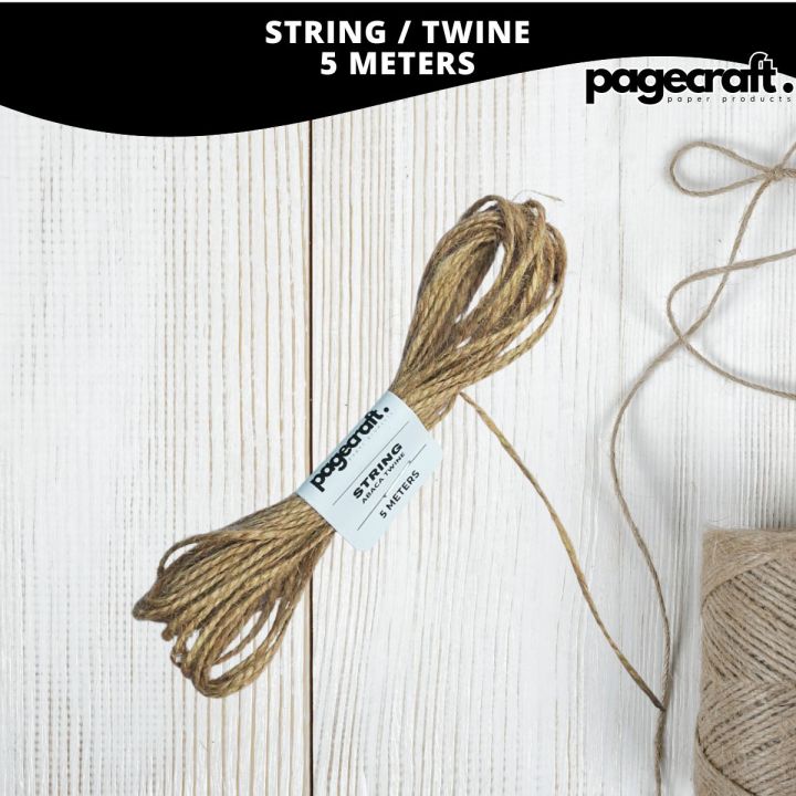 Twine Jute String for Gifts and Packaging 5 Meters 2mm for Hang tags ...