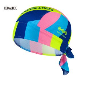 KEMALOCE UV Protection Cycling Cap Bandana Team Men Summer Breathable MTB Bike Scarf White&Black&Blue&Green 2023 Sports Bicycle Cap