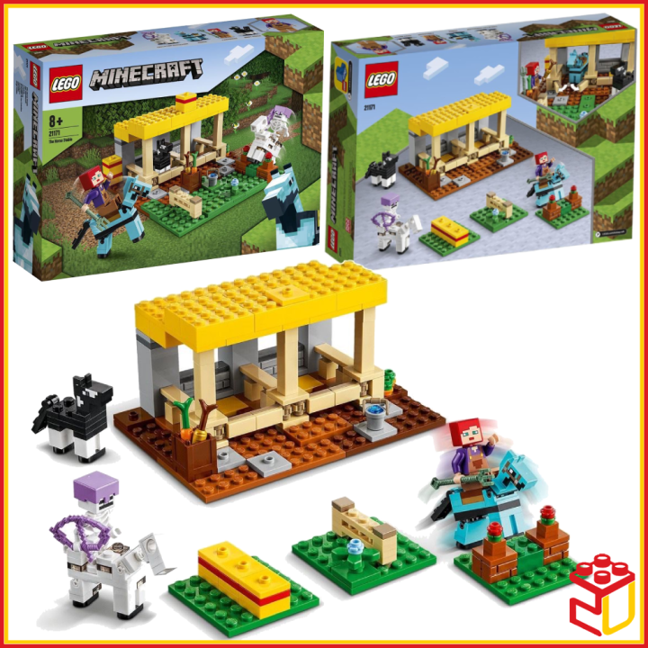 21171 LEGO Minecraft The Horse Stable | Lazada