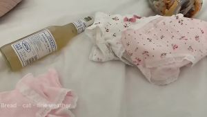 C&S กางเกงชั้นในผู้หญิงผ้าฝ้ายลายดอกไม้หวาน