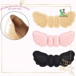 Lót Gót Giày Cao Gót 4D Cánh Bướm COMBO 2 Cặp – Êm Chân Chống Trầy Gót