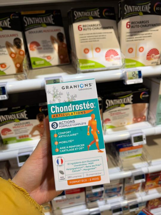 [Bill Pháp] Viên uống bổ xương khớp Chondrostéo | Lazada.vn