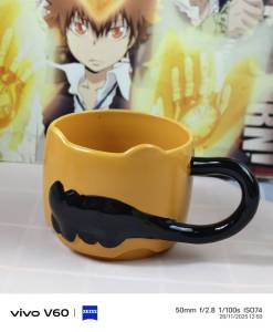 แก้วเซรามิคลายแมว แก้วน้ำ