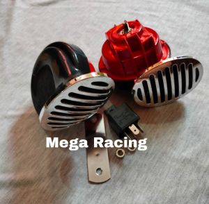 PROMO 2PC Klakson Keong 12 Volt Suara Kencang Nyaring double waterproof anti air Aksesoris Motor mobil 12 v Universal Untuk Motor dan Mobil free relay