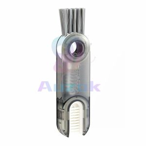 AUK Multifunctional Cup Lid Cleaning Brush Cup Cover Lid Cleaner Mini Cute Carrot Cleaning Brush