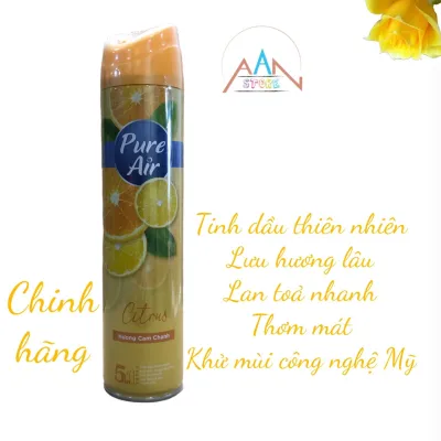 Xịt phòng Pure Air chai 280ml mẫu mới chính hãng
