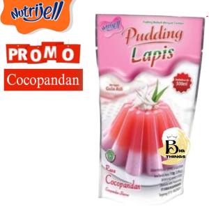 PUDDING LAPIS COCOPANDAN By Nutrijell Forisa COCO PANDAN