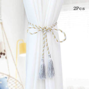 1/2 Pcs Curtain Gold tassel Tie Rope Living Room Bedroom Curtain Tether Curtain Accessories Home Decor