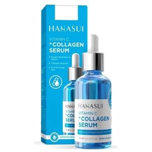 HANASUI Serum Vitamin C + Collagen 20ml || Serum Wajah || Hanasui Serum Melembabkan || Mencerahkan Wajah || Perawatan Wajah