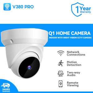 V380 PRO Q1 3MP Indoor CCTV IP Wifi Camera Night Vision Alarm PTZ Wireless Security Smart Surveillance