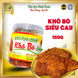 KHÔ BÒ MIẾNG SIÊU CAY TÂN LỘC PHÁT HŨ 150G