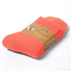 REEBO Outdoor Solid Color Super Thicker Floor Socks Crew Sock Mid-calf socks Cashmere Hosiery Men Socks Thicker Solid Socks Wool Socks