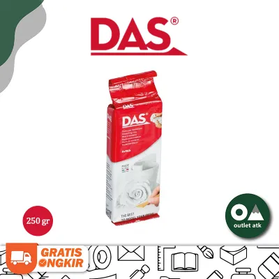 Tanah Liat Das White 250gr Modeling Clay Putih