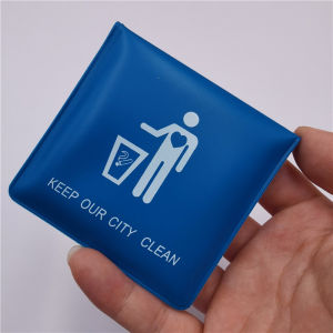 ถุงขี้เถ้าแบบพกพา PVC รีไซเคิลได้ เป็นมิตรกับสิ่งแวดล้อม ไร้กลิ่น น้ำหนักเบา