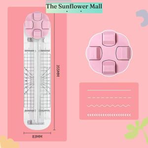 Sunflower 4 In1 Paper Trimmer Craft Paper Cutter Multi-Function Scrapbooking Tool For Cutting Paper Photos Scrapbook Postcard