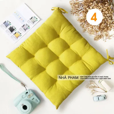 Đệm Vuông Ngồi Bệt COLOR PHAM (404550cm)