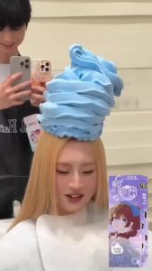 Bubble Hair Dye Plant Foam Hair Color No Bleach At Home DIY Hair Dye 500ml Long Lasting Gentle Scalp Safe