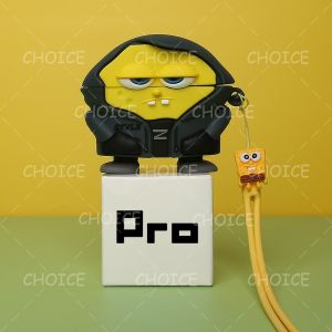 Cool cartoon  AirPods Case For AirPods Pro2 1/2/3/Pro Case AirPods 3 Silicone Soft A-pple Wireless Bluetooth Headset Anti drop AirPods 2 Gen Case [cchoice]