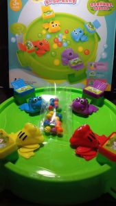 Bộ Ếch Ăn Bi Vui Nhộn Dành Cho Bé Game Bấm Nút Ăn Bóng Đồ Chơi Gia Đình Giải Trí 01004