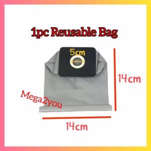 🔥LOCAL SELLER🔥 Compatible Hitachi Sanyo Samsung Elba Cornell Electrolux Philips Sharp Pensonic Vacuum Cleaner Dust Bag Vacum Vacuum Bag Reusable Washable Cloth Bag Replacement Spare Part Accessories Penyimpan Habuk Vakum Beg Sampah Filter 吸尘机袋