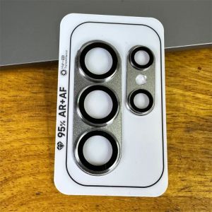 Metal Ring Armor Camera Lens Tempered Glass Film For Samsung Galaxy S26 Plus Ultra Phone Back Cover Metal Lens Film For GalaxyS26Plus GalaxyS26 Ultra Galaxy S26 Lens Protector