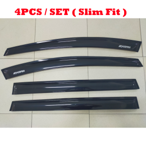 1set 4door Proton Exora MUGEN Door Visor Air Press Window Cover Rain Guard Protector Accessories Kening Sisi Pintu Kereta