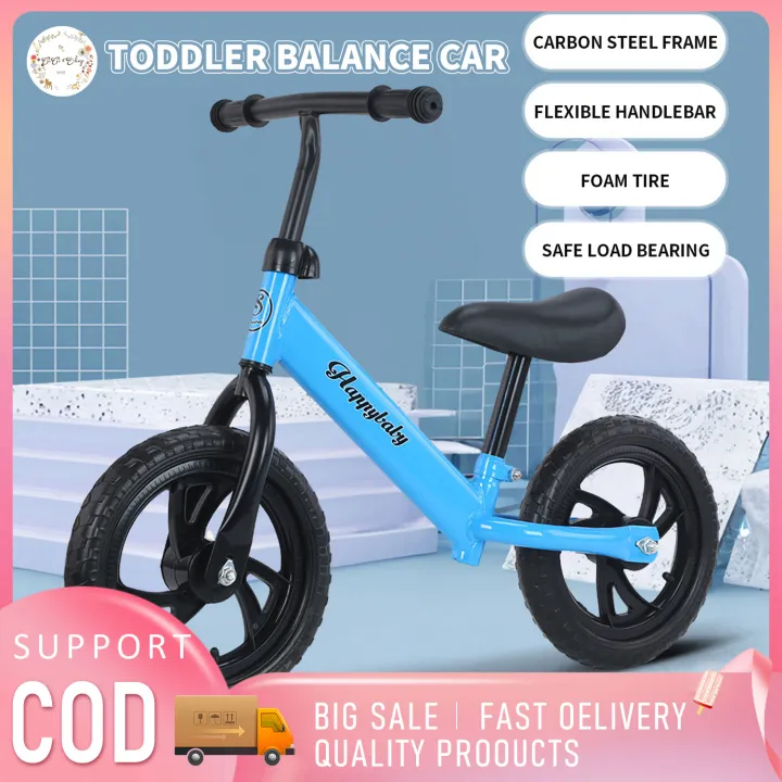 CiCi Pedal Free Balance Bike Toddler 2 Wheel Steel Frame Children Kids Suitable for 2 5 Years Old Lazada PH