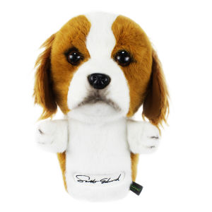 Cute plush animal golf club cover - protects clubs from scratches and abrasions. The fabric is soft and comfortable. Suitable for fairway woods and hybrid clubs.