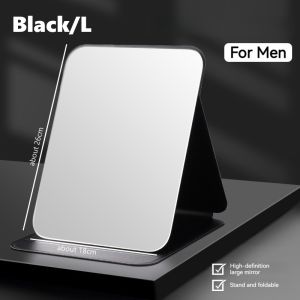 [Loveme 258]HD makeup mirror desktop simple simple folding portable makeup mirror