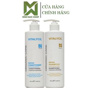 Dầu gội xả phục hồi hương nước hoa cho mọi loại tóc Vitalycil Repair 470ML