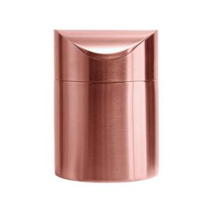 Tiết kiệm không gian Thùng rác gấp cho xe hơi thép không gỉ 1.50l với nắp xoay cho bàn cà phê và Máy Trạm