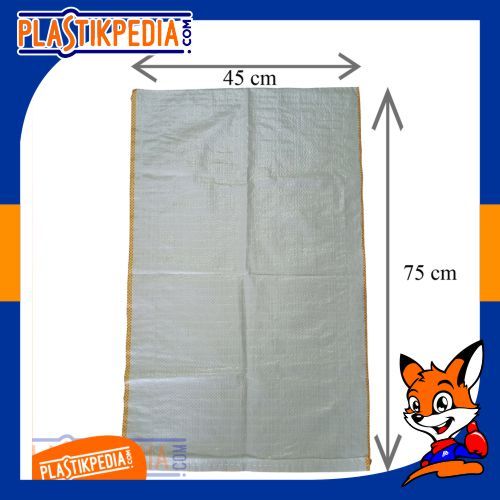 Karung Beras Plastik 25 Kg - Ukuran 45x75 Cm (Isi 50 Pcs) | Lazada ...