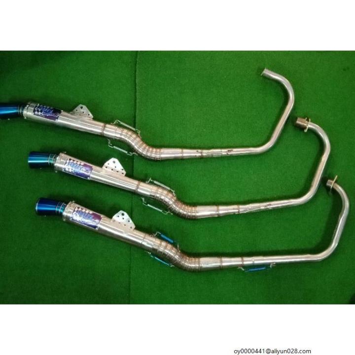 muffler exhaust motorcycle AUN OPEN PIPE for Raider 150TMX155TMX 125 w