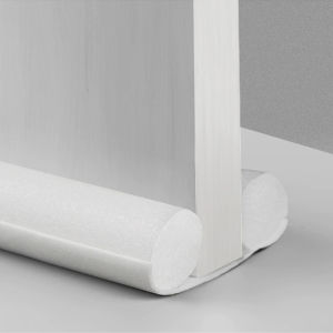 ที่ปิดช่องบานประตู 4สี ที่กั้นประตูกันฝุ่น ที่กั้นขอบประตู กันแมลง กันแอร์ออก ป้องกันเสียง ที่รองประตู ยาง ยางกันขอบประตู